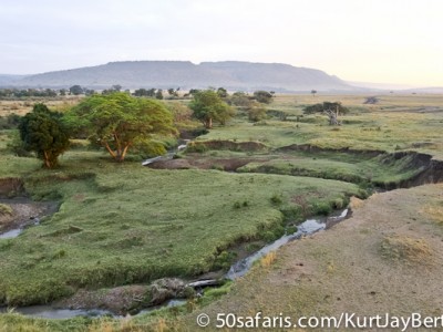 The Masai Mara, hot air balloon