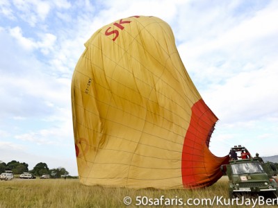 The deflating balloon