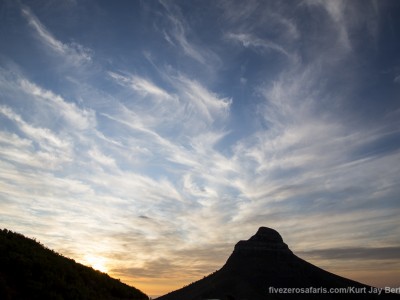 photo safari, photographic safari, wildlife photographic safari, photo tour, photo workshop, when to go, best, fivezero safaris, five zero, safari, kurt jay bertels, south africa, cape town, signal hill, sunset